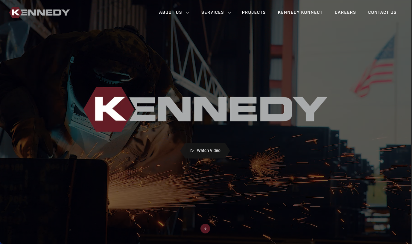 Kennedy Fabricating website